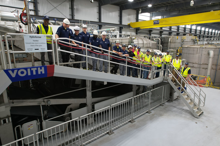 Owens Corning nimmt in seinem Werk in Fort Smith die leistungsstärkste Produktionsanlage für Glasvliese in Betrieb